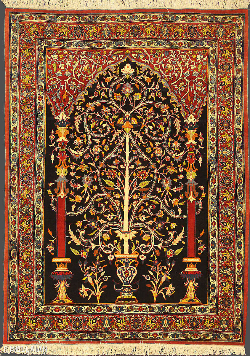 Tappeto Persiano Antico Tabriz Hagi Gialili n°:31421645